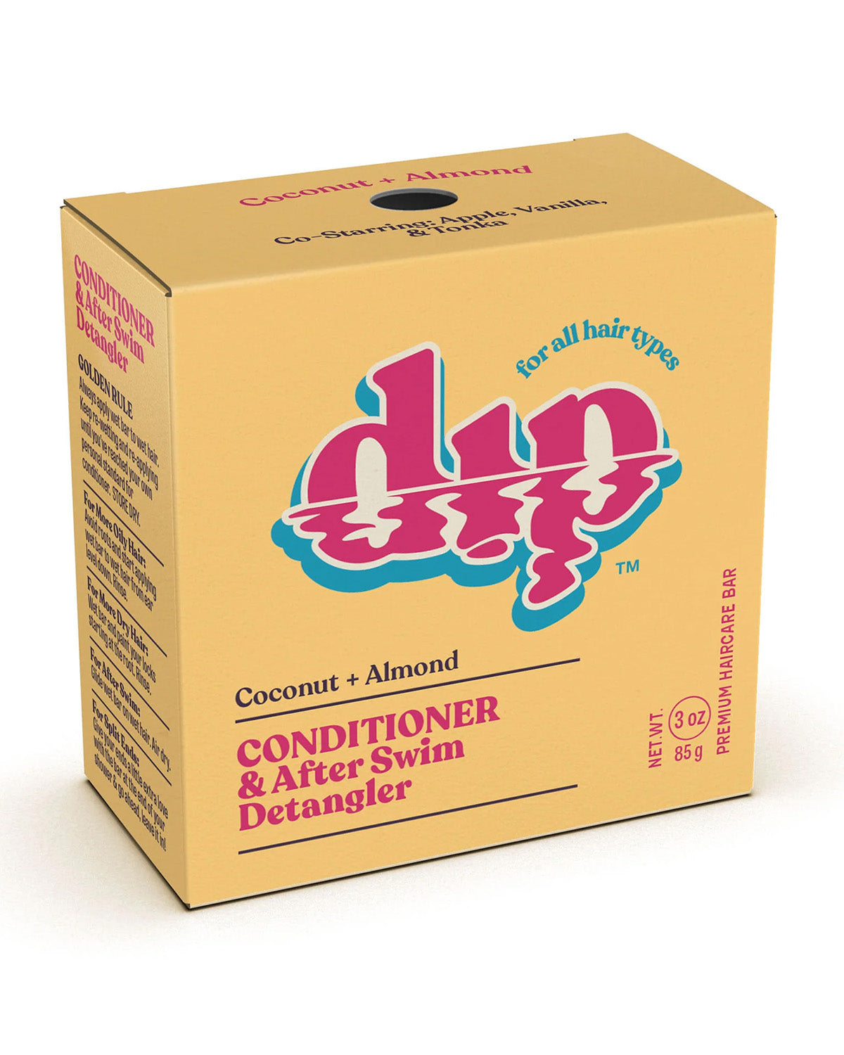 DIP Conditioner Bar & Detangler - Coconut & Almond