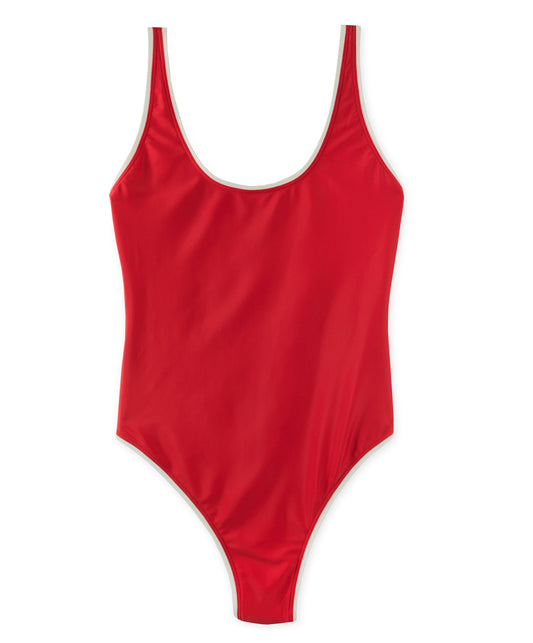 Seea X Outerknown The Games Suit - Red Drift