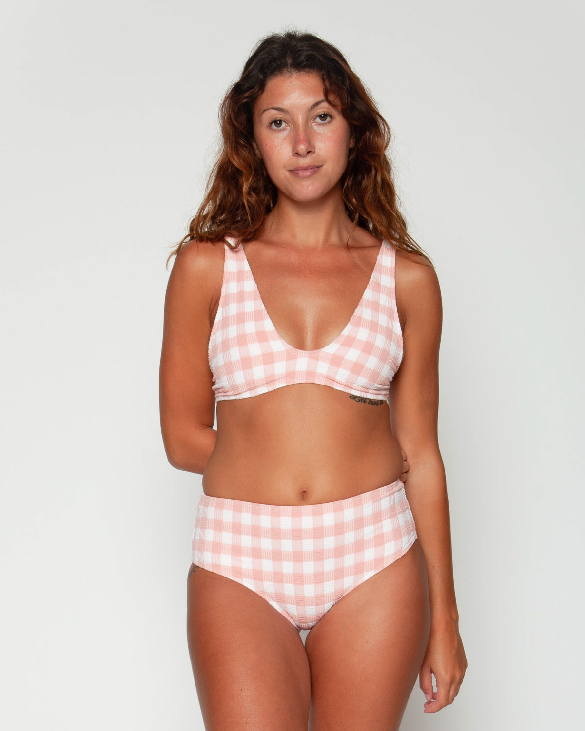  Brasilia High Waist Bikini Bottom - Alba