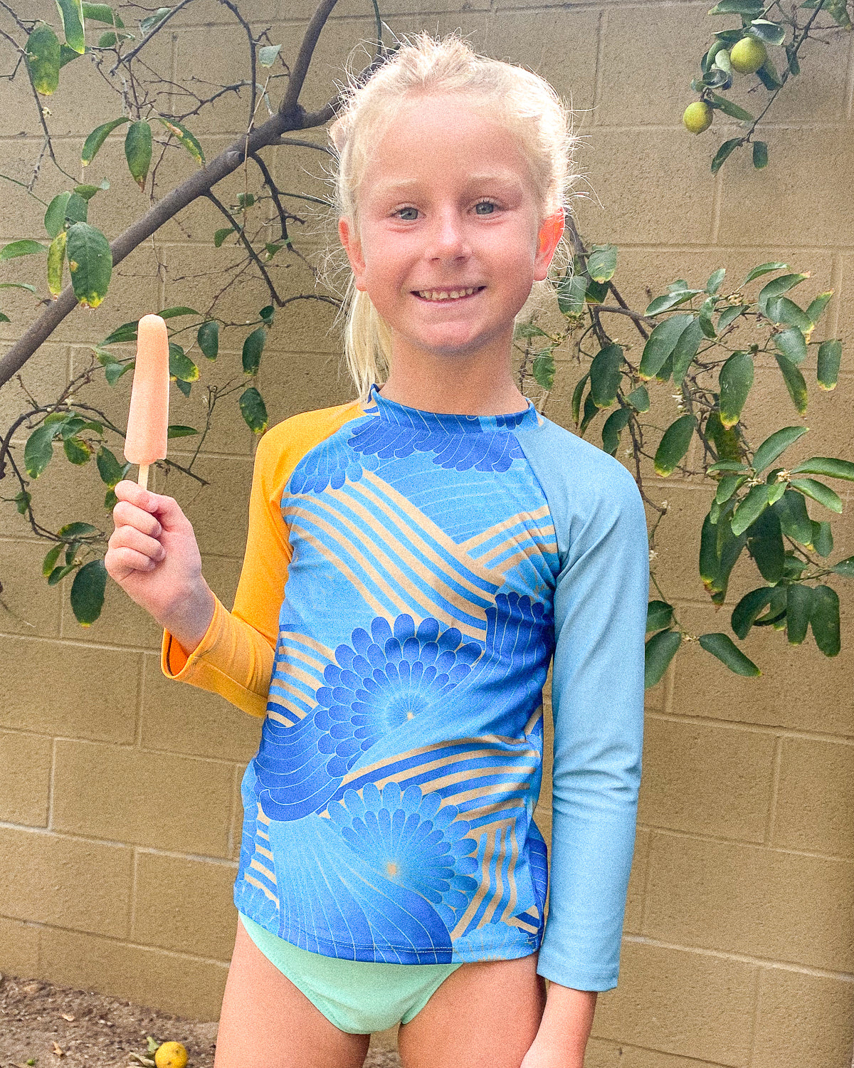  Doheni Kids Rashguard - Seaflower