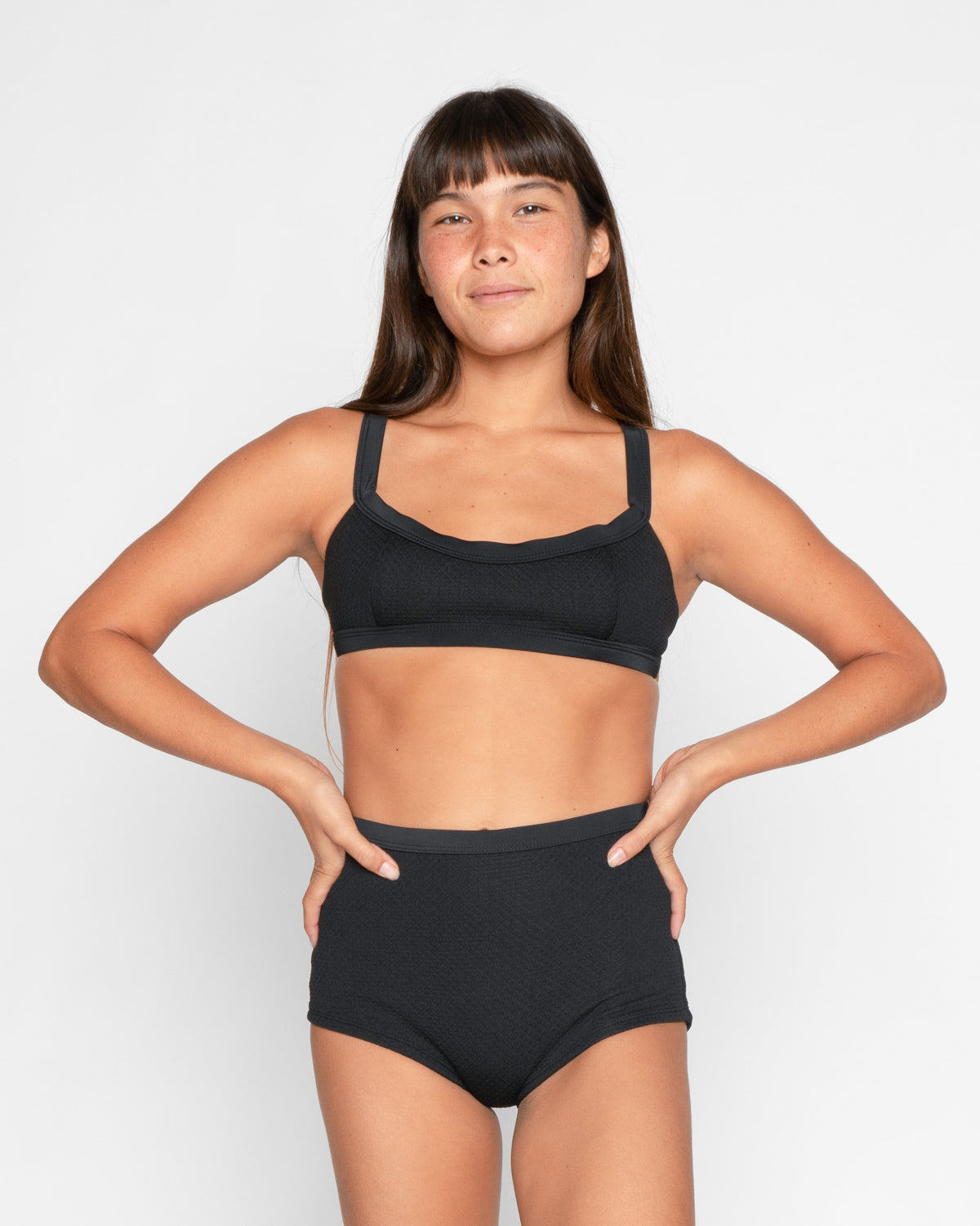 Flor Bikini Top - Jet