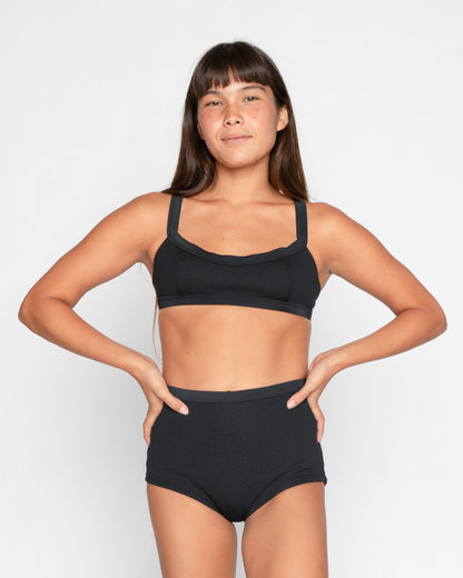  Flor Bikini Top - Jet