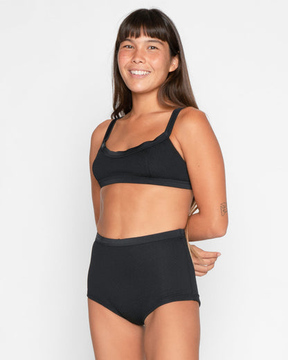  Flor Bikini Top - Jet