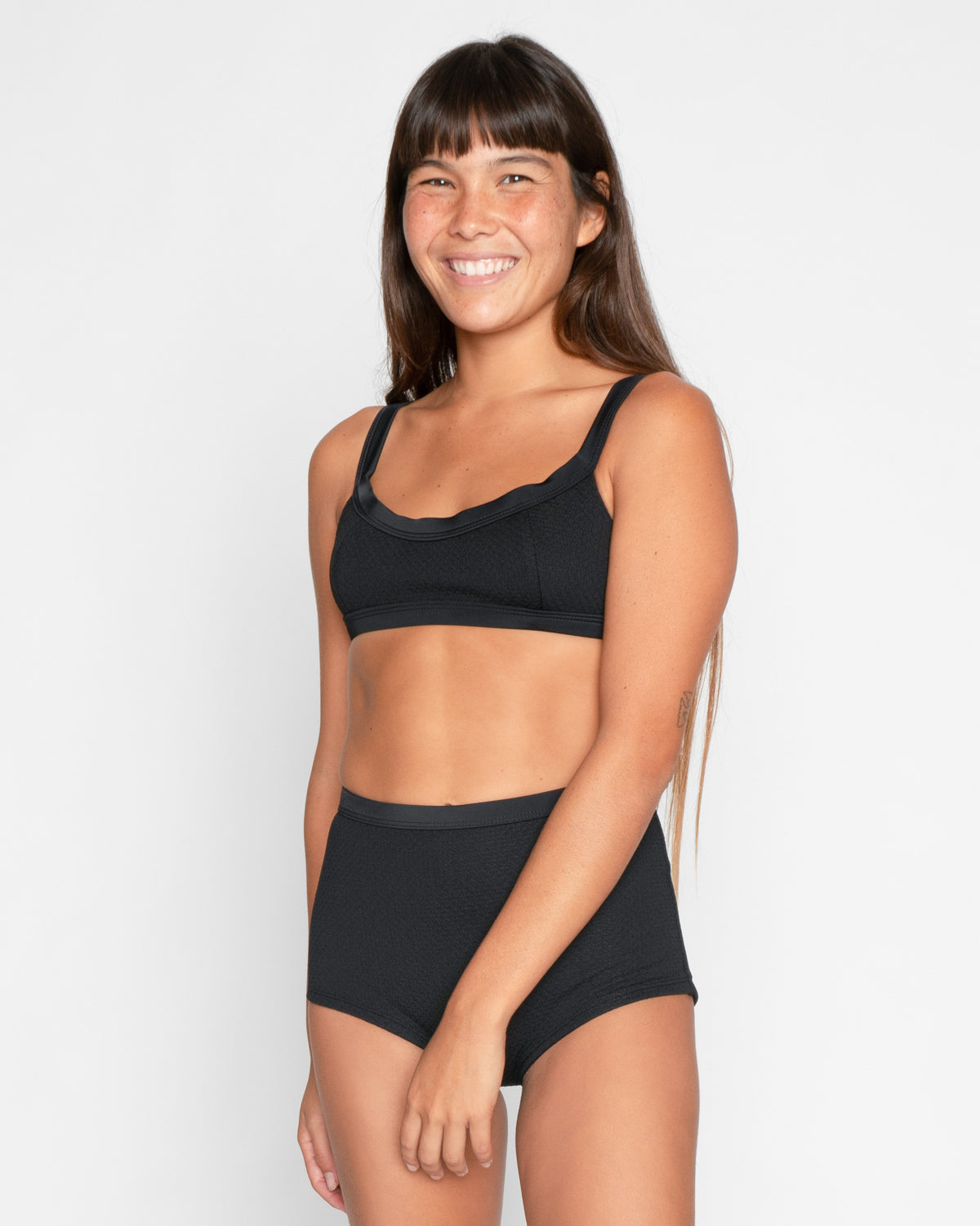  Flor Bikini Top - Jet