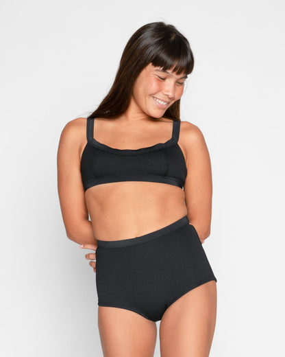  Flor Bikini Top - Jet
