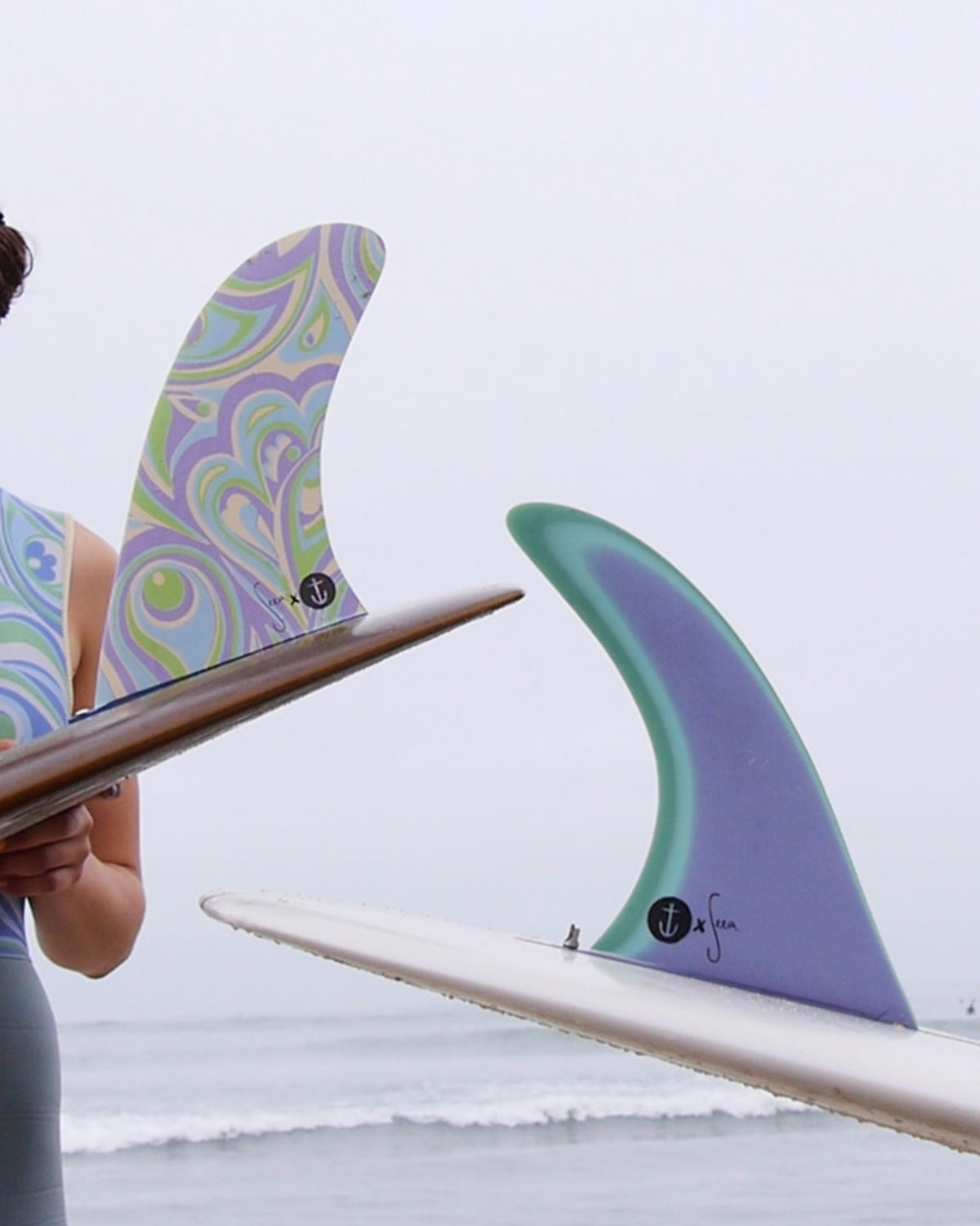  Seea X Captain Fin 8.5” Raked Fin