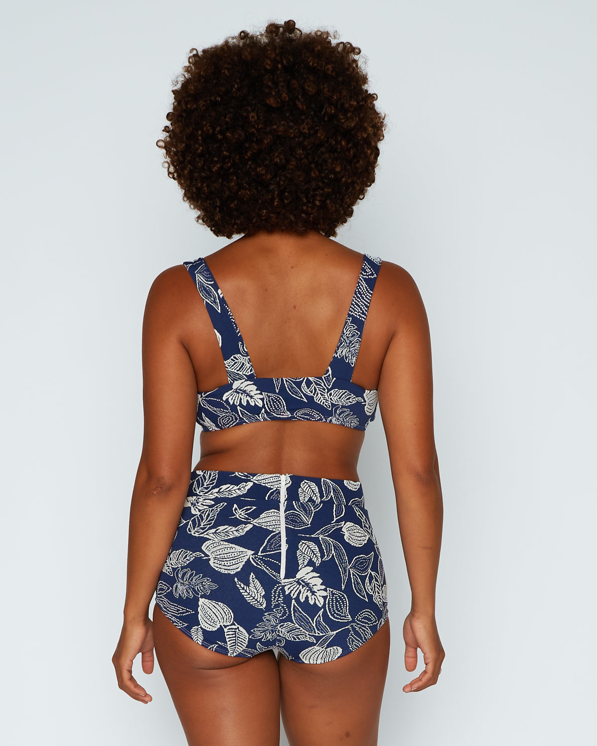  Georgia High Waist Bikini Bottom - Gaia