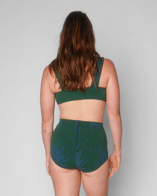  Georgia High Waist Bikini Bottom - Jardim