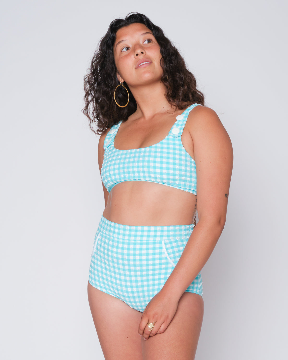  Georgia Bikini Top - Lagoon
