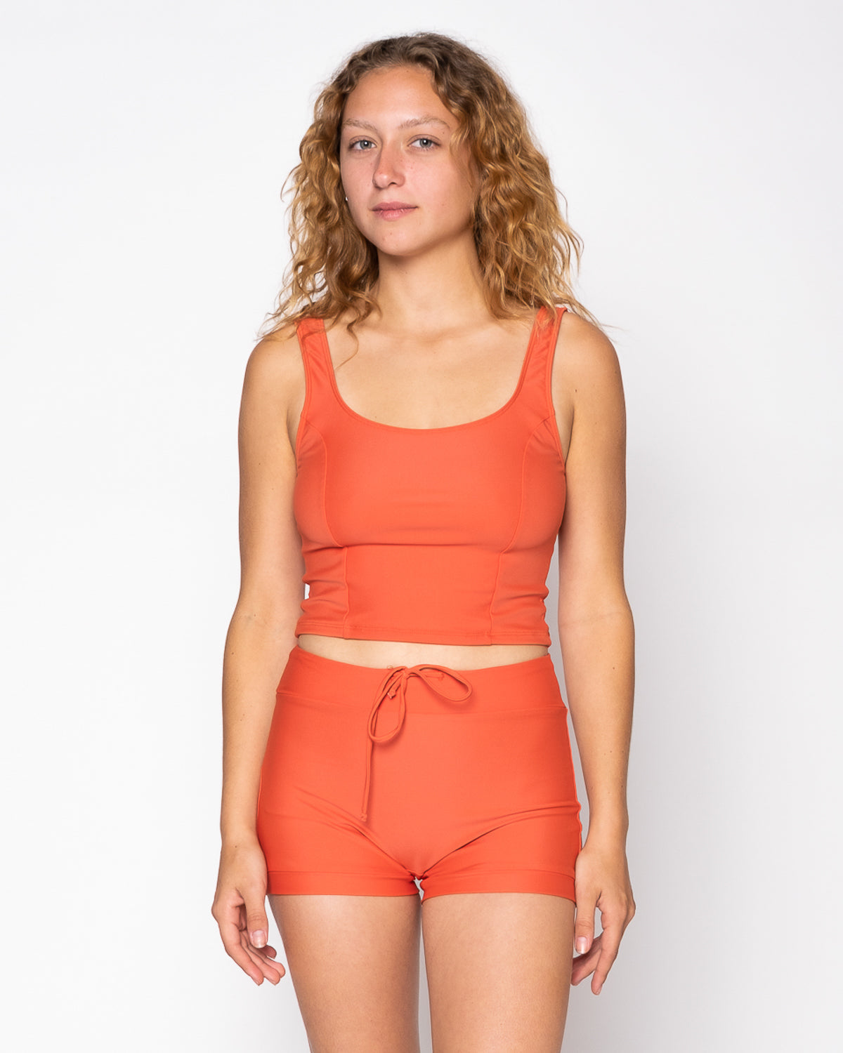  Maisie Swim Tank - Burnt Sienna