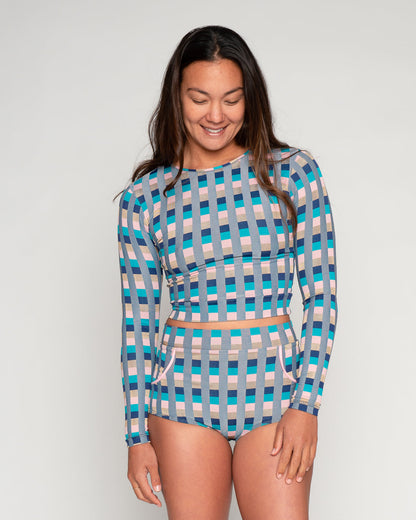  Palomar Crop Top Rashguard - Antibes