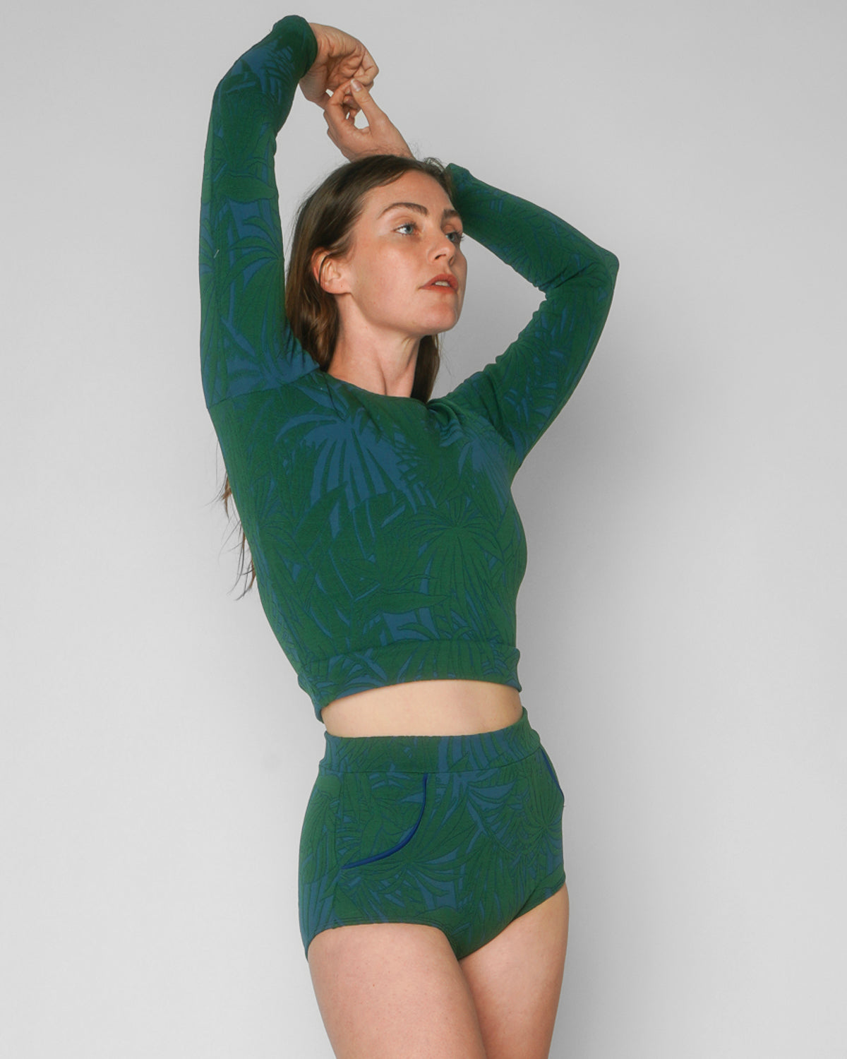  Palomar Crop Top Rashguard- Jardim