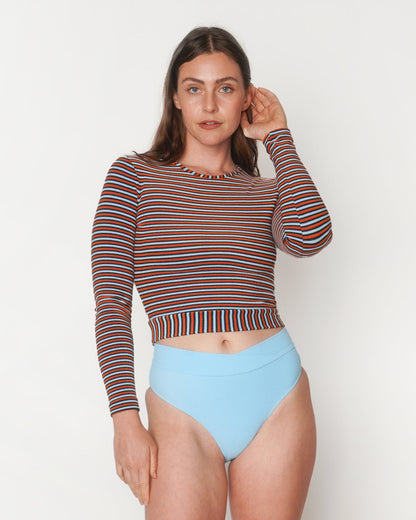  Mundaka Bikini Bottom - Celeste