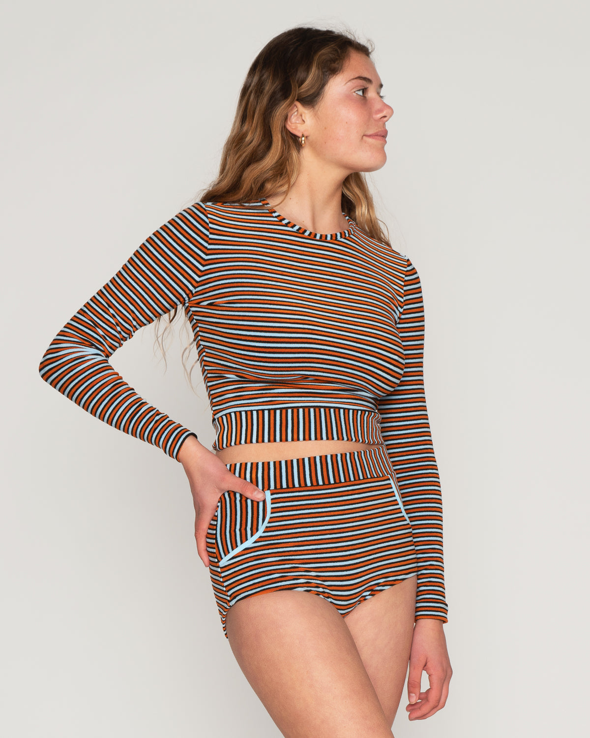  Georgia High Waist Bikini Bottom - Miles