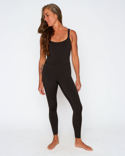  Penelope Bodysuit - Black (Recycled)