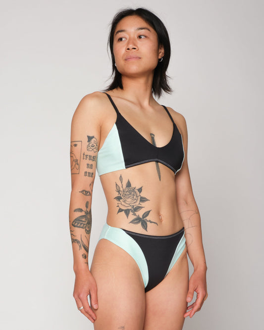  Vega Bikini Top - Black Ice