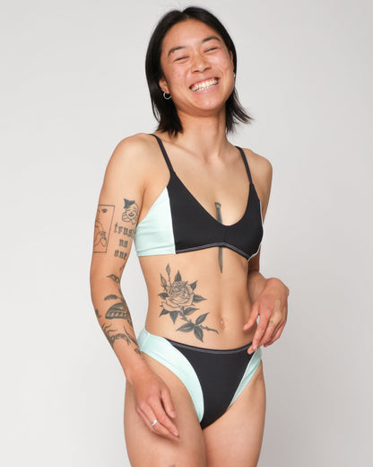  Vega Bikini Top - Black Ice