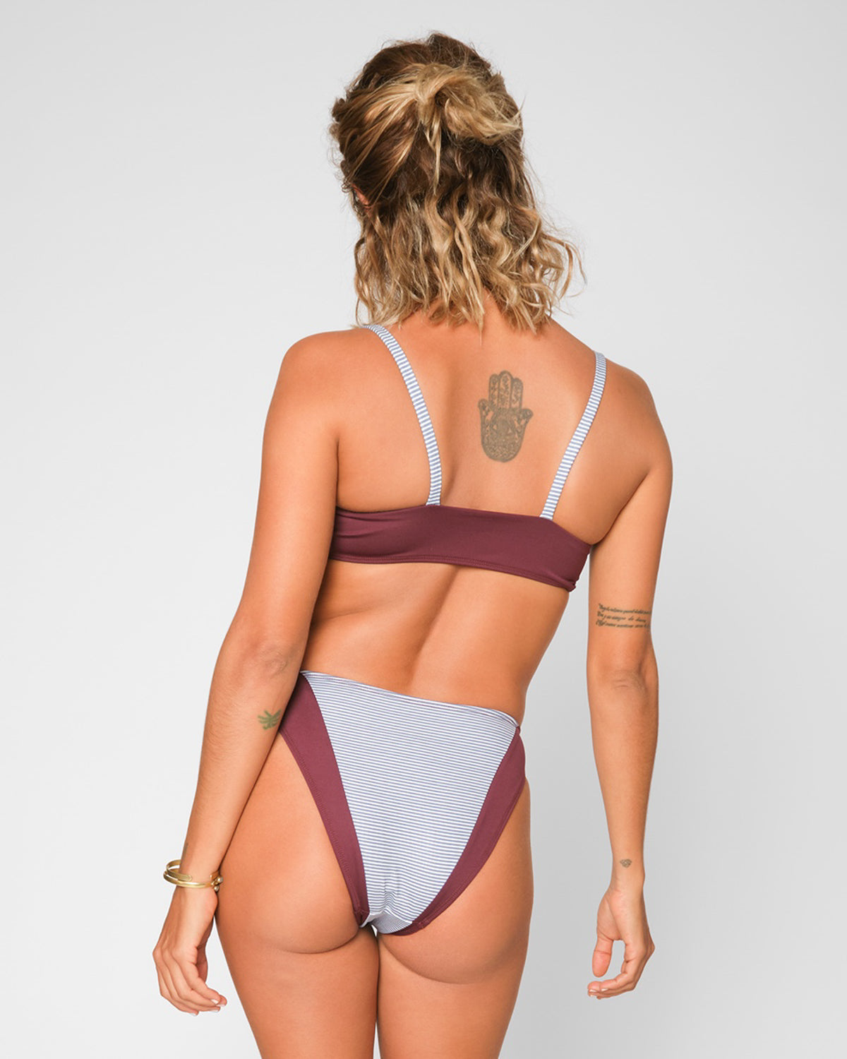  Vega Bikini Top - Sailor Stripe