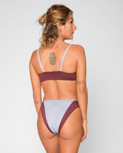  Vega Bikini Top - Sailor Stripe