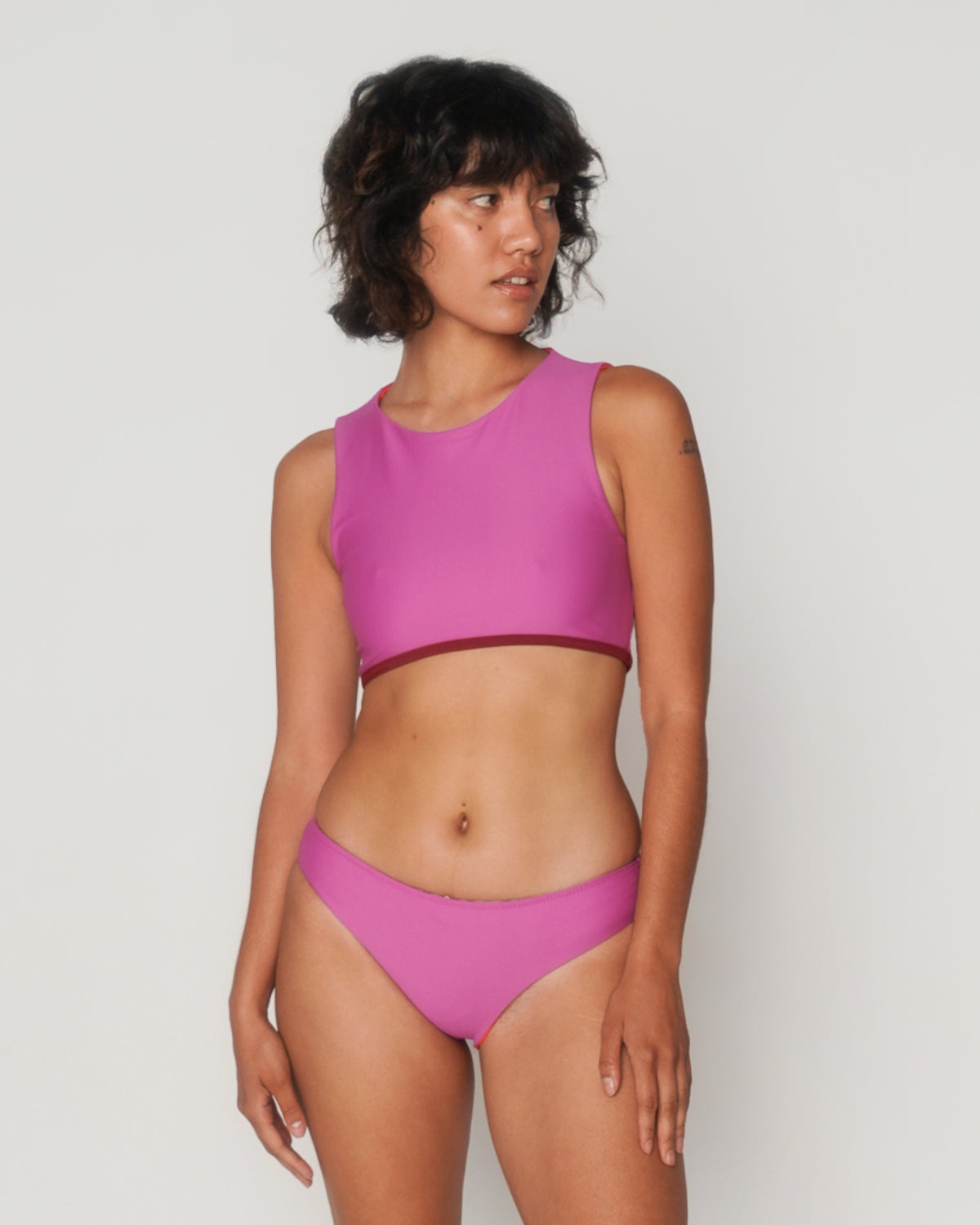  Weligama Reversible Top - Jazzberry