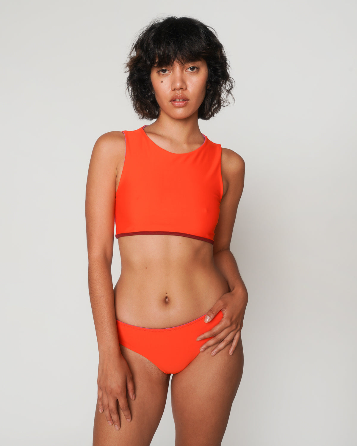  Rella Reversible Bikini Bottom - Jazzberry
